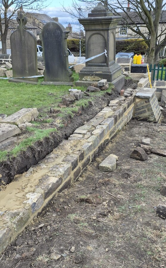 TASK4 – the wall rebuilding started